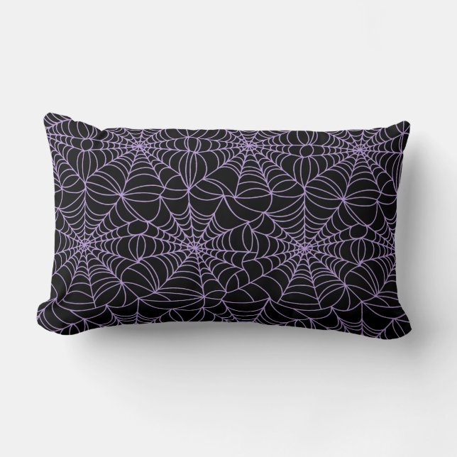 Halloween Spider Web Pillow Kussen (Voorkant)