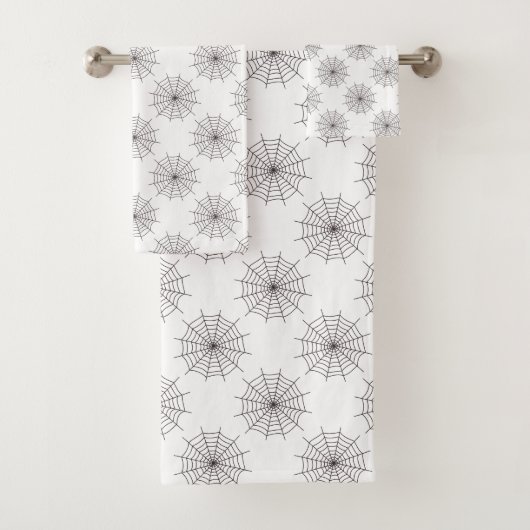 Halloween, Spider Web, Trick or treat, Boo Bad Handdoek (Insitu)