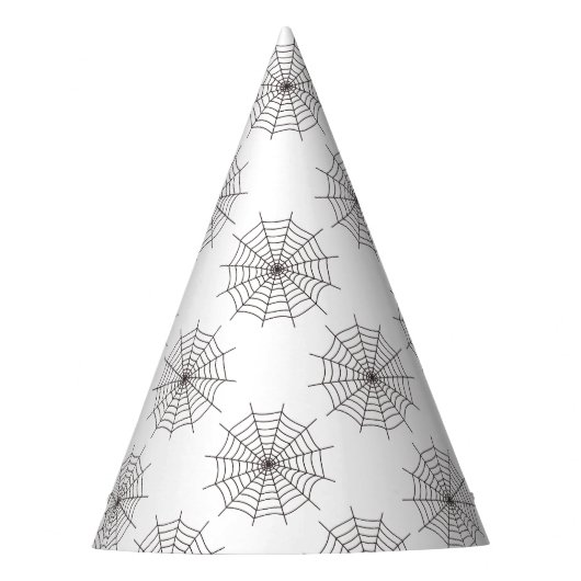 Halloween, Spider Web, Trick or treat, Boo Feesthoedjes (Voorkant)