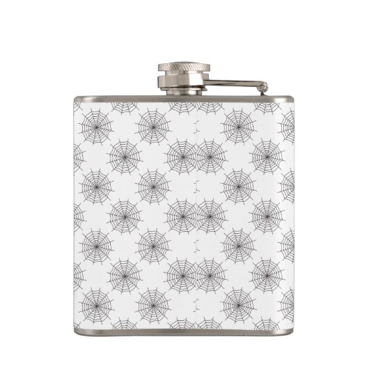 Halloween, Spider Web, Trick or treat, Boo Heupfles (Achterkant)