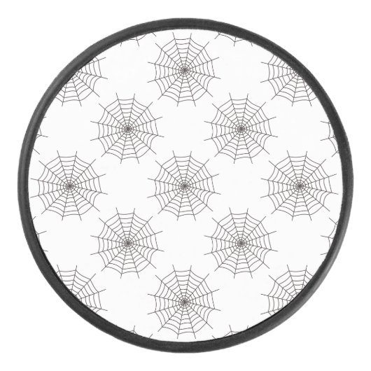 Halloween, Spider Web, Trick or treat, Boo Hockey Puck (Voorkant)