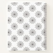 Halloween, Spider Web, Trick or treat, Boo Notitieboek (Achterkant)