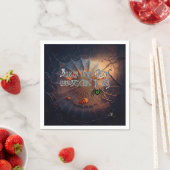 Halloween Spider Web Trick voor Traktaties Servet (Insitu)