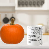 Halloween Spider Web Welkom Koffiemok