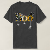 Halloween  Spider Web Witch Hat Cute Boo  T-shirt (Design voorkant)