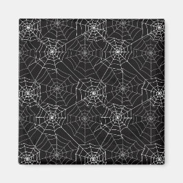 Halloween Spider Webpatroon | Magneet