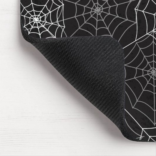 Halloween Spider Webpatroon | Muismat (Hoek)