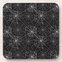 Halloween Spider Webpatroon | Onderzetter