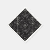 Halloween Spider Webpatroon | Servet (Hoek)