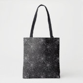 Halloween Spider Webpatroon | Tote bag (Voorkant)