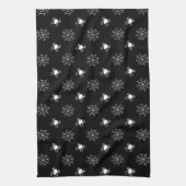 Halloween Spider Webs Kitchen Towel Theedoek (Verticaal)