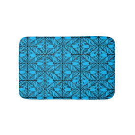 Halloween Spider Webs op Blauw Badmat