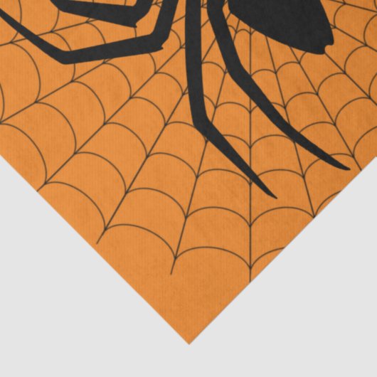 Halloween Spider-weefselpapier Tissuepapier (Detail)