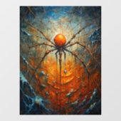 Halloween Spider Window Cling Raamsticker (Vel)