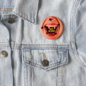Halloween Spiders Button (In situ)