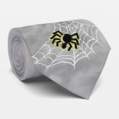 HALLOWEEN SPIDERS EN BATS Stropdas (Opgerold)