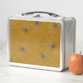 Halloween spiders web and pumpkins (In situ)