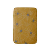 Halloween spiders web and pumpkins badmat (Voorkant Verticaal)