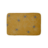 Halloween spiders web and pumpkins badmat (Voorkant)