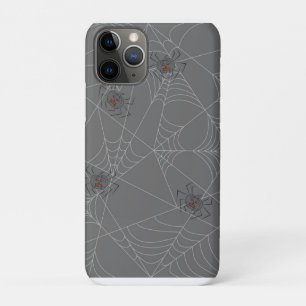 Halloween spiders web and pumpkins Case-Mate iPhone case
