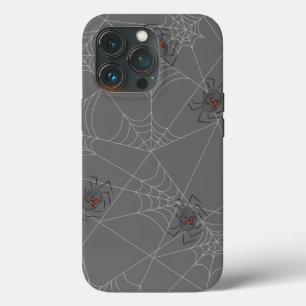 Halloween spiders web and pumpkins Case-Mate iPhone case