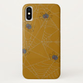 Halloween spiders web and pumpkins Case-Mate iPhone case (Achterkant)