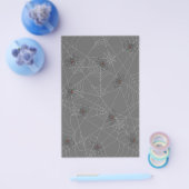 Halloween spiders web and pumpkins flyer (Enkel)