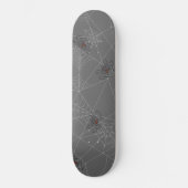 Halloween spiders web and pumpkins persoonlijk skateboard (Voorkant)