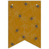 Halloween spiders web and pumpkins vlaggetjes (Tweede vlag)