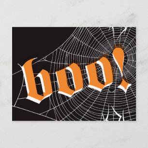 Halloween SpiderWeb Briefkaart