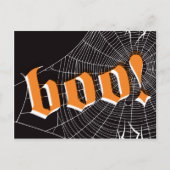 Halloween SpiderWeb Briefkaart (Voorkant)
