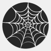 Halloween Spiderweb Envelop Sticker Seal (Voorkant)