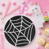 Halloween Spiderweb Papier Bord (Feest)