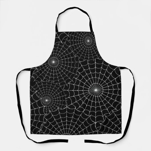Halloween Spiderwebs Costume Schort (Voorkant)