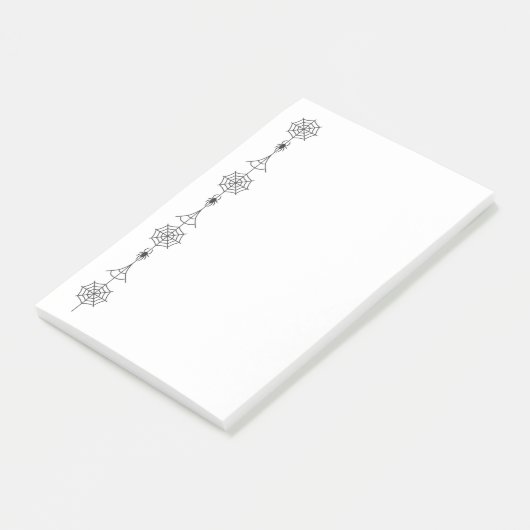 Halloween Spiers en Webs Post-it® Notes (Schuin)