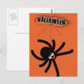 halloween spin briefkaart (Voorkant / Achterkant)