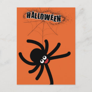 halloween spin briefkaart