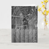 Halloween-spin Web Kaart (Gele Bloem)