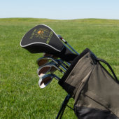 Halloween Spinnekop Schedel Stil Golfheadcover (Insitu)