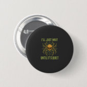Halloween Spinnekop Schedel Stil Ronde Button 5,7 Cm (Voorkant /achterkant)