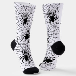 Halloween Spinnen en Spinnenwebben Griezelig Patro Sokken