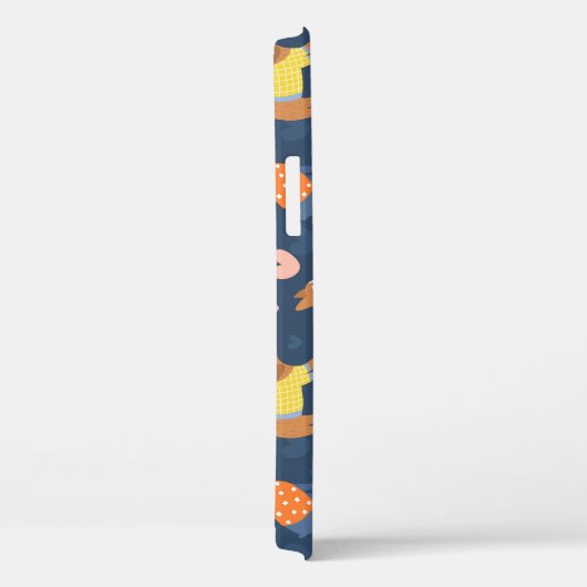 Halloween Spinnen Web: Naadloos Patroon Case-Mate iPhone Case (Achterkant / Rechts)