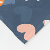 Halloween Spinnen Web: Naadloos Patroon Fleece Deken (Hoek)