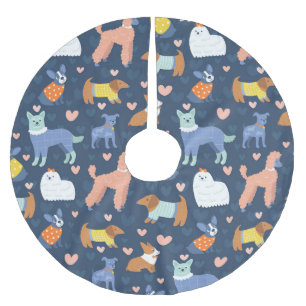 Halloween Spinnen Web: Naadloos Patroon Kerstboom Rok