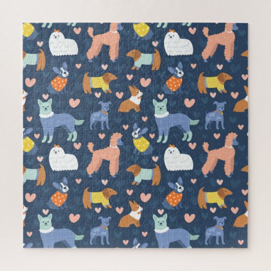 Halloween Spinnen Web: Naadloos Patroon Legpuzzel (Verticaal)