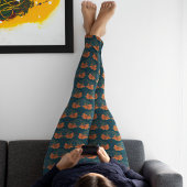 Halloween, Spinnen, Webs, Oranje Lelie, Dark Whims Leggings