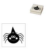 Halloween Spinnenstempel Rubberstempel (Gestempeld)