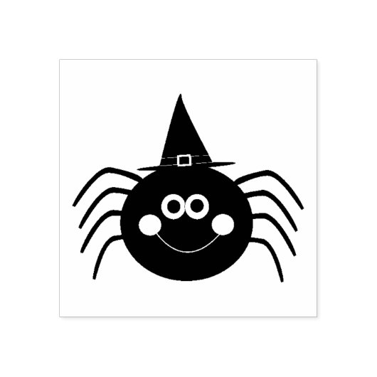Halloween Spinnenstempel Rubberstempel (Afrduk)