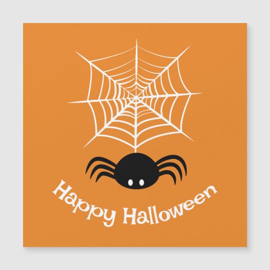 Halloween Spinnenweb  (Voorkant)