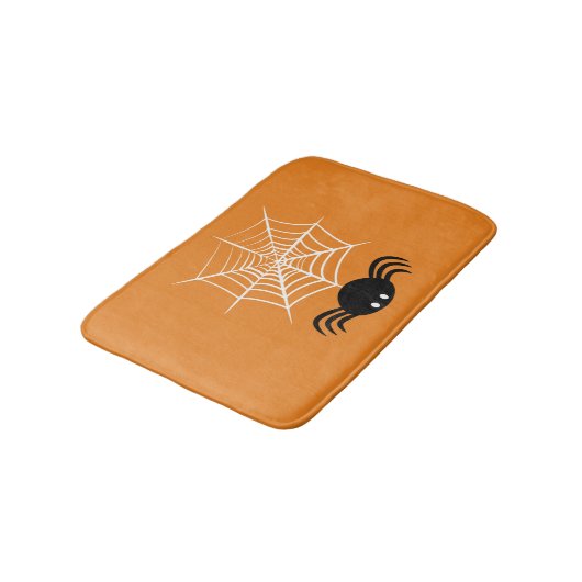Halloween Spinnenweb Badmat (Gekanteld)